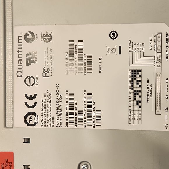 Quantum superloader tape drive - Picture 2 of 5